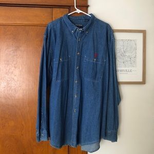 VINTAGE Polo Sport Denim Shirt